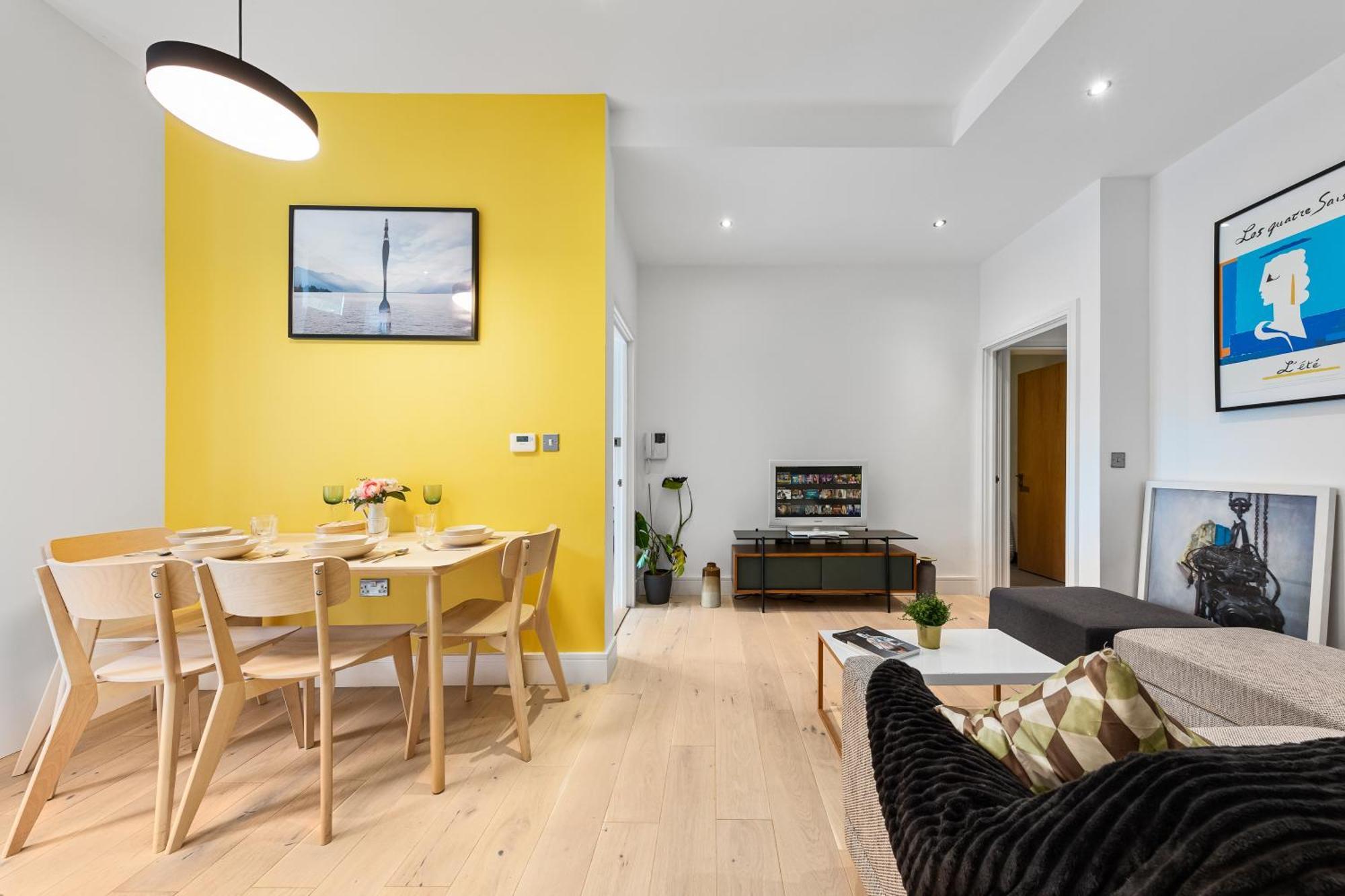 Trendy 2 Bed Flat In Greenwich With Car Parking Londra Exterior foto
