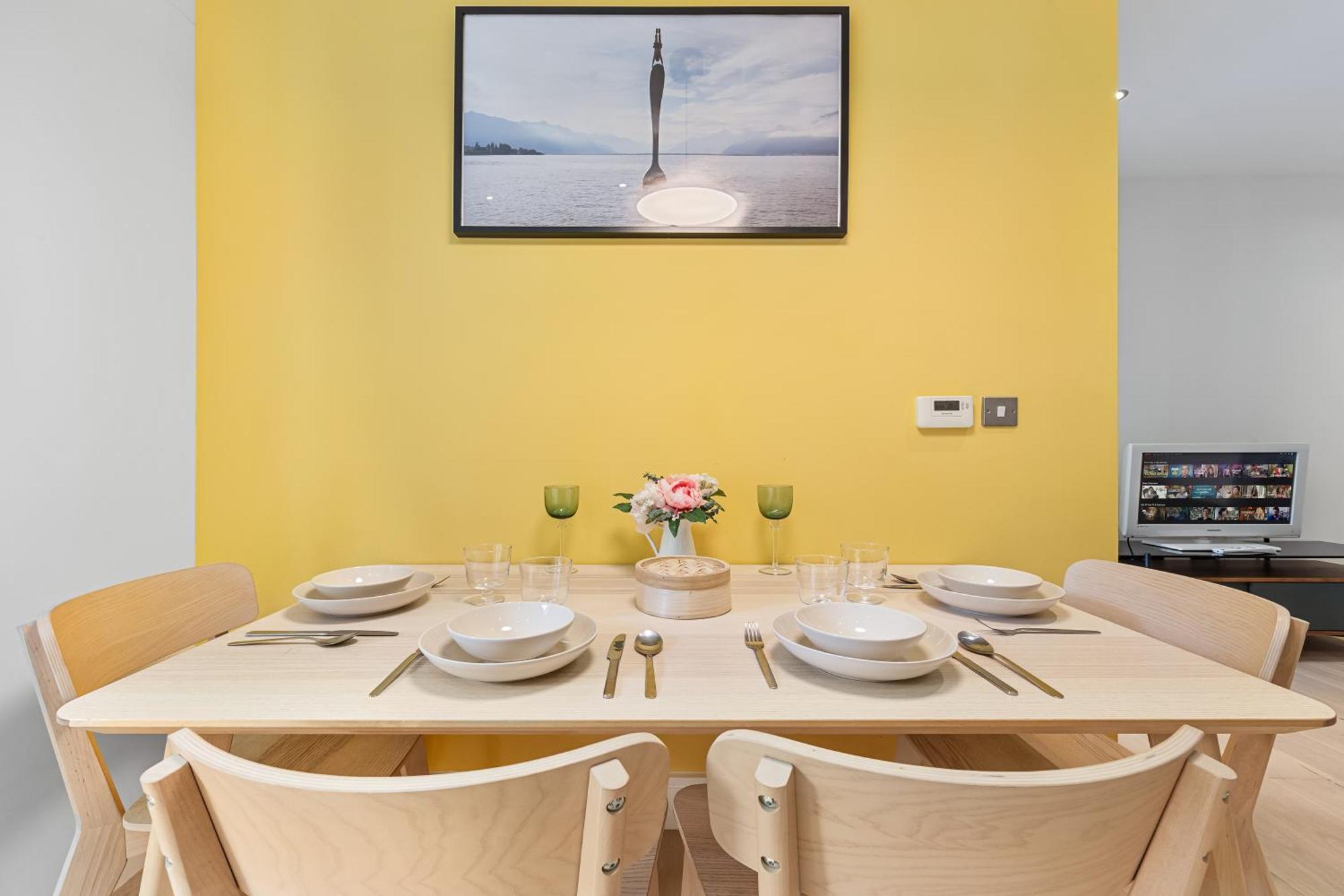 Trendy 2 Bed Flat In Greenwich With Car Parking Londra Exterior foto