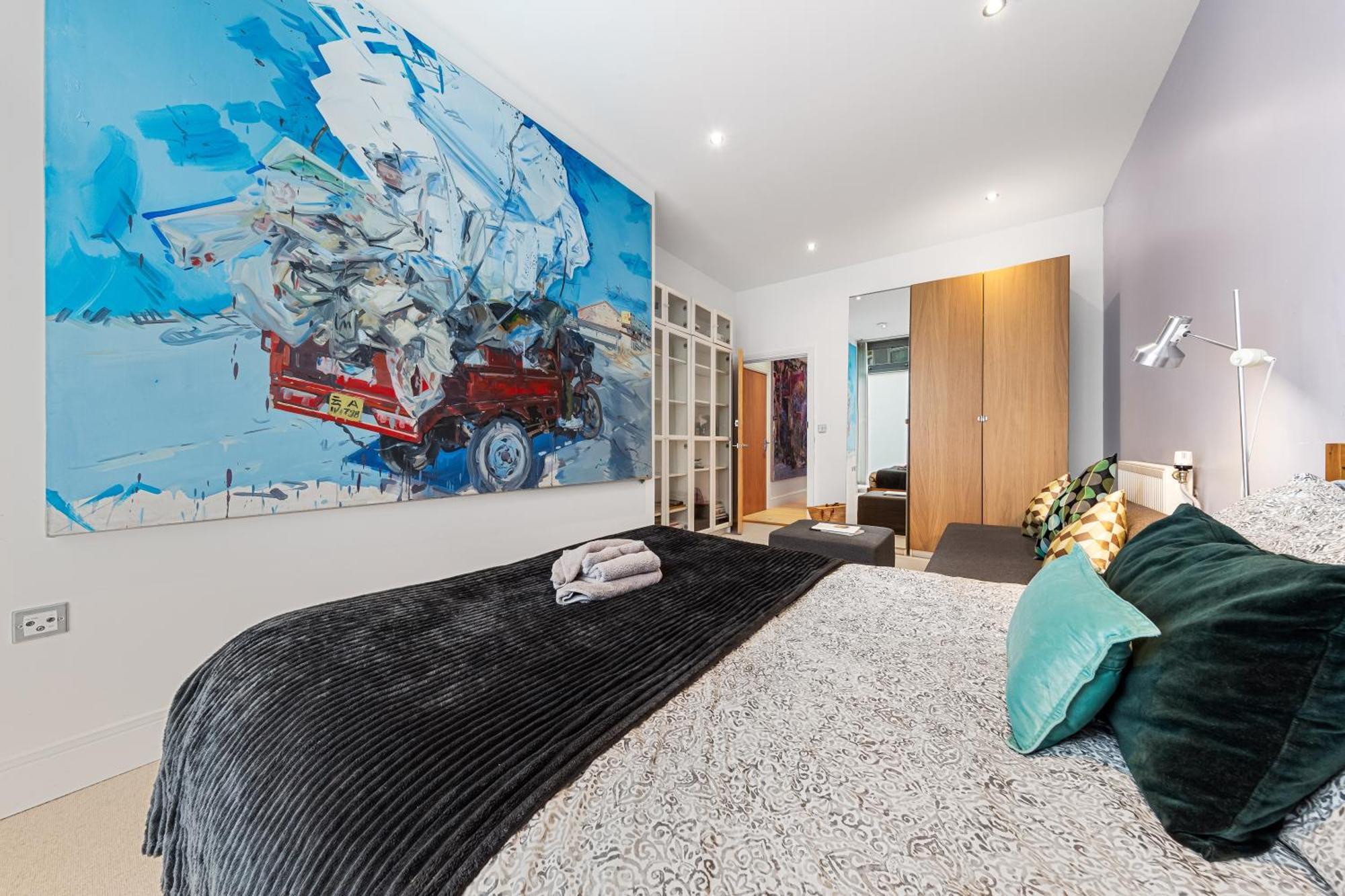Trendy 2 Bed Flat In Greenwich With Car Parking Londra Exterior foto