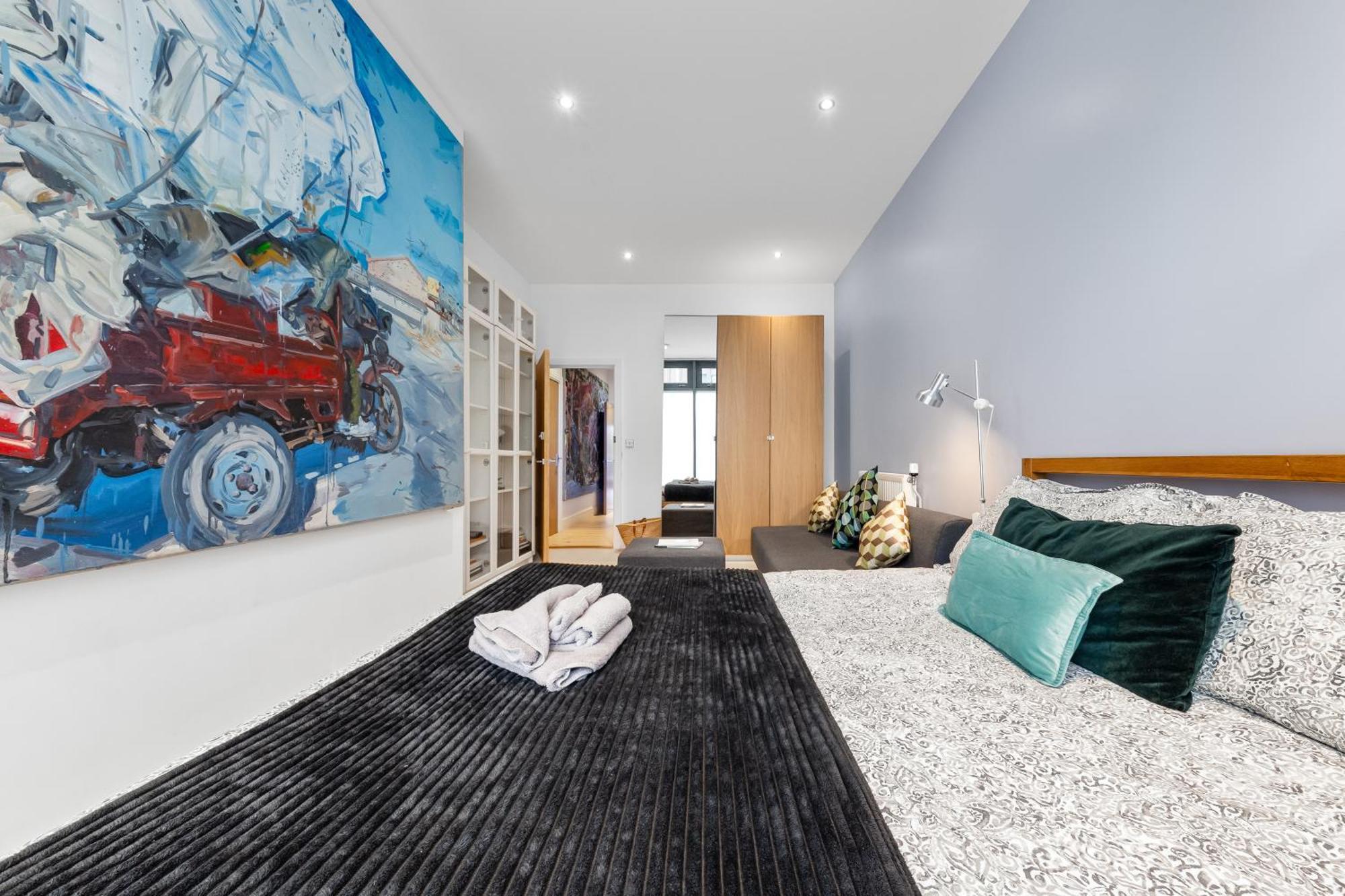 Trendy 2 Bed Flat In Greenwich With Car Parking Londra Exterior foto