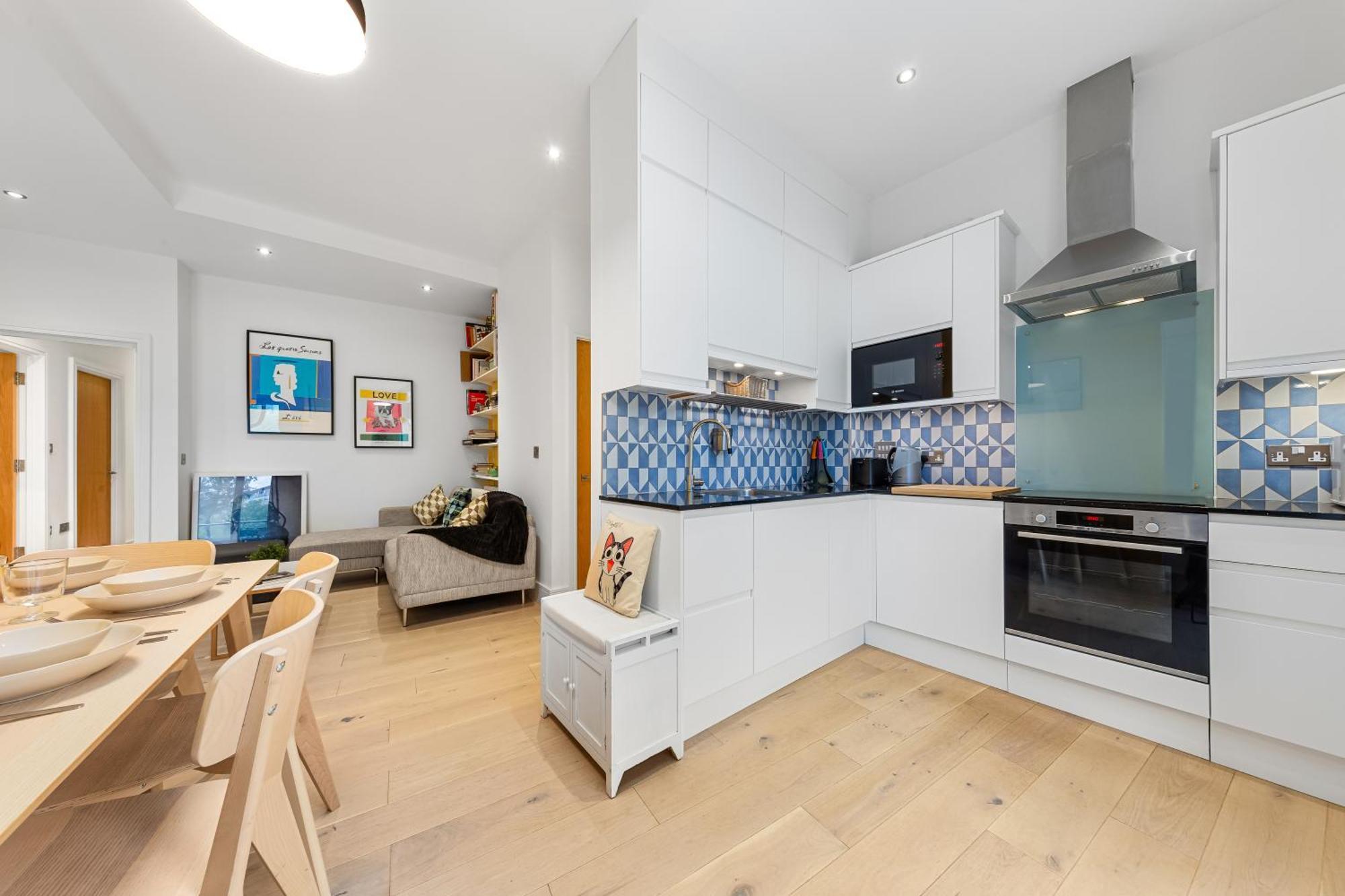 Trendy 2 Bed Flat In Greenwich With Car Parking Londra Exterior foto