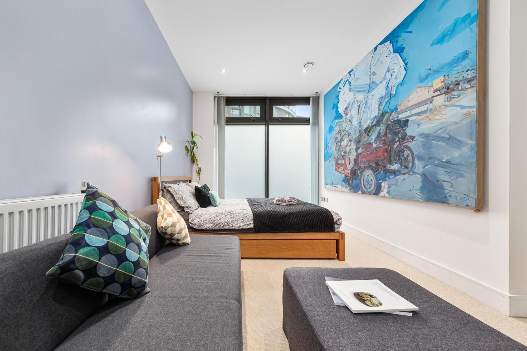 Trendy 2 Bed Flat In Greenwich With Car Parking Londra Exterior foto
