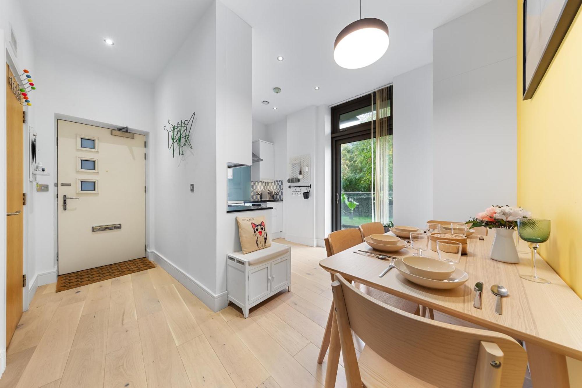 Trendy 2 Bed Flat In Greenwich With Car Parking Londra Exterior foto