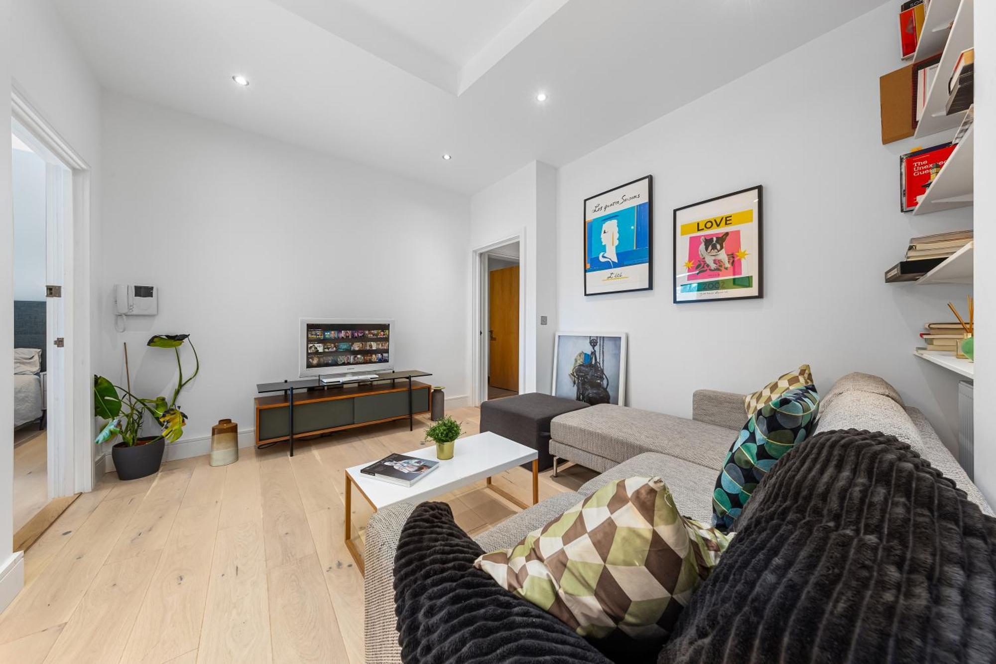 Trendy 2 Bed Flat In Greenwich With Car Parking Londra Exterior foto