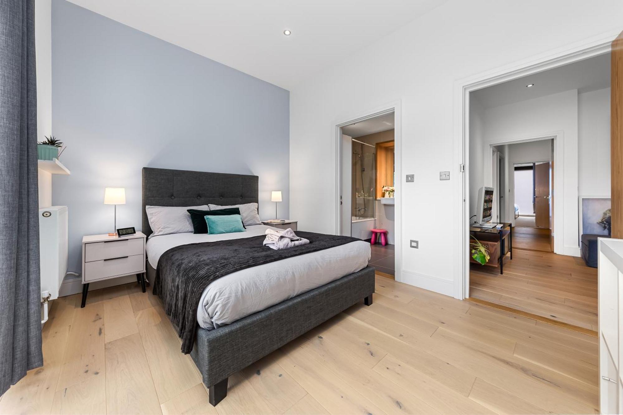 Trendy 2 Bed Flat In Greenwich With Car Parking Londra Exterior foto